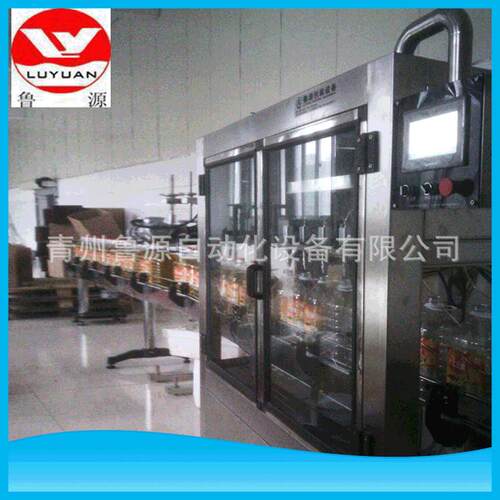青州1-5升食用油灌装机在PLC的运算和控制下性能稳定品质优良