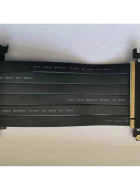 PCI-E3.0转接延长线pcie16x公母加长连接双反用itx90度竖装TT180