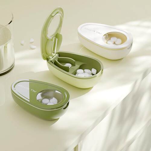 Precision Pill Cutter and Splitter, Quarter Tablet Divider,