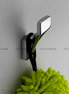 ∮全铜挂衣钩单个 进门玄关衣服挂钩 浴袍钩加厚 鞋柜衣钩打孔