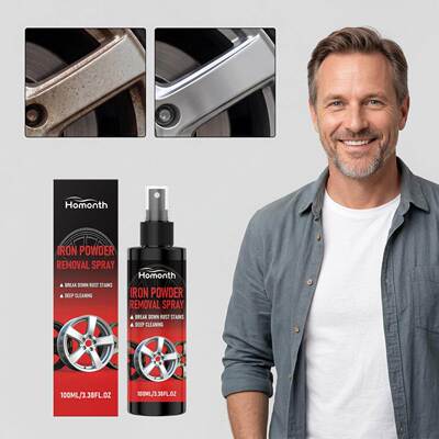 HOMONTH Iron Particle Cleaning Spray - A neutral cleaner for