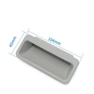 海坦DMK025黑色塑料拉手工业箱门机械设备箱门柜门抽屉明装式把手