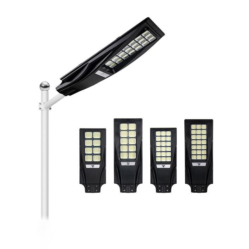 高亮款一体化太阳能路灯60W90W120W红外感应小区停车场工程壁灯