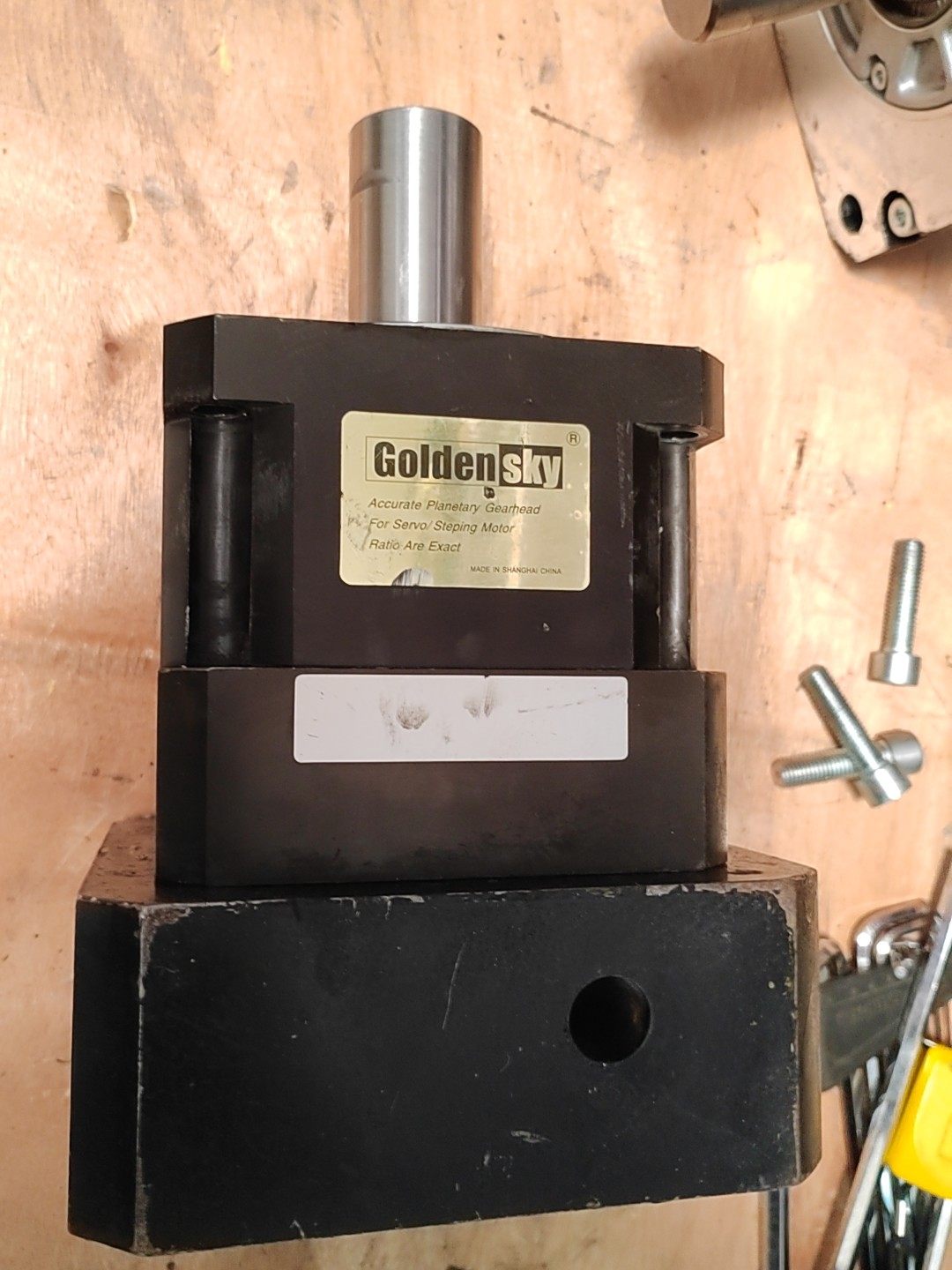 Golden Sky行星减速机，伺服电机专用，比速4:1，输