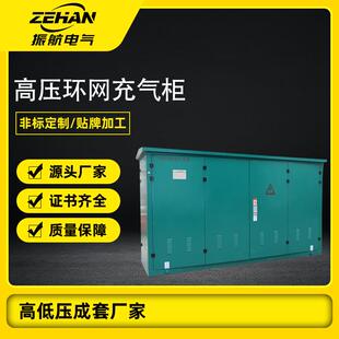 25智能化箱式 630 开闭所 高压柜环网箱充气柜XGW