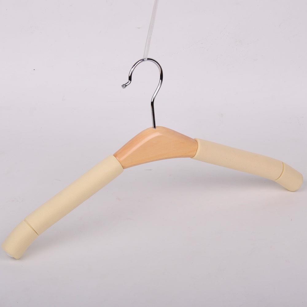高档10毛个木头婚纱服装店家毛衣羊衫无痕防滑木质衣大衣用架