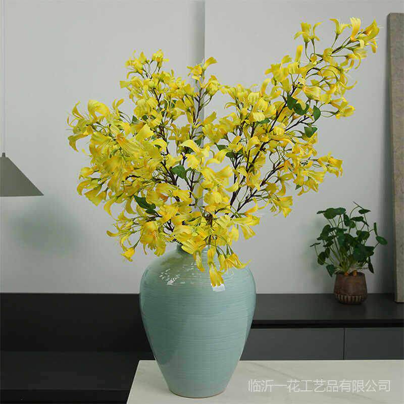 仿真假花金银花室内装饰布景花材陈设北欧现代风格家居仿真装饰花