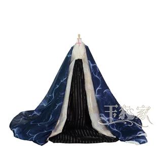 bjd 娃衣材料包娃衣婚服嫁衣布料材料非成衣DIY 3分女古風漢服套裝