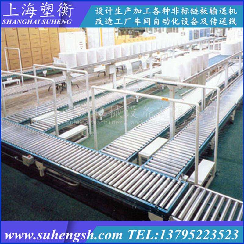 锈汽车轮胎自动化传送线无动力滚筒输送辊线不钢动力滚筒输送筒输