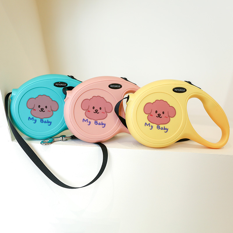 现货品质爆款狗狗猫牵引绳自动伸缩狗链子 源头厂家品质好货