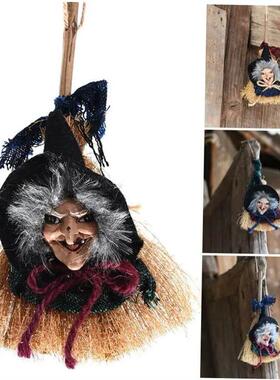 Halloween Ghost Festival Witch Figurine Hanging Doll DIY Dec