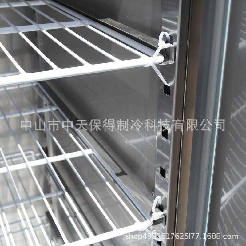 新款气缸柜三文治工作台沙拉披萨展示工作台不锈钢冷藏柜