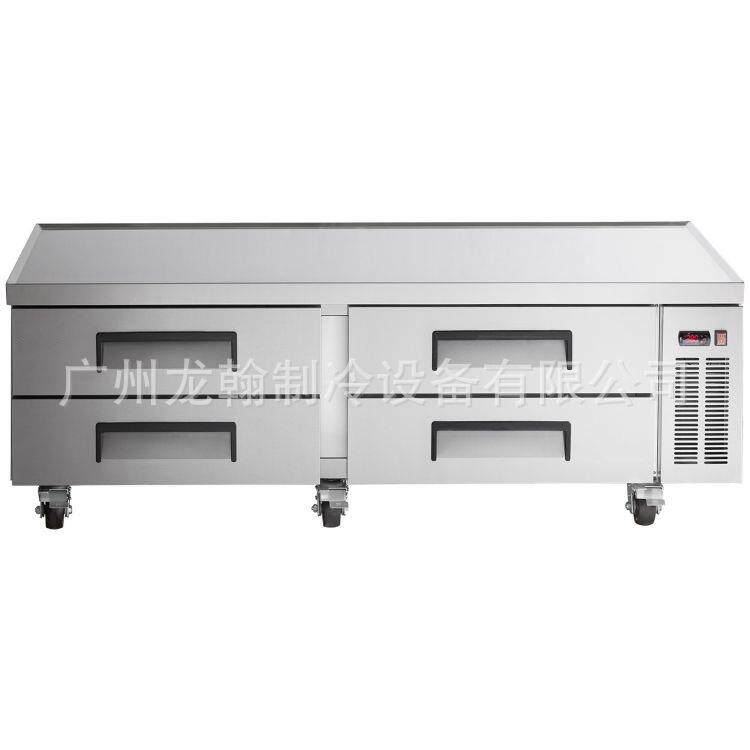 Chef Base 72英寸4抽屉美式保鲜工作台冷藏平冷冻卧式110V冰箱奶
