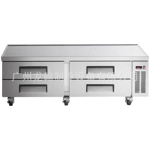 ChefBase72英寸4抽屉美式保鲜工作台冷藏平冷冻卧式110V冰箱奶