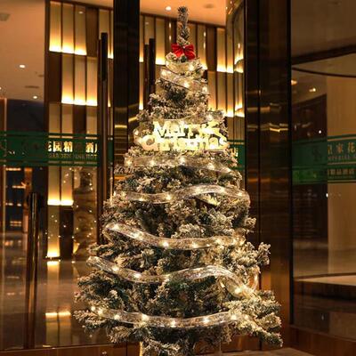 christmas tree decorations Ribbon LED String lights 32feet