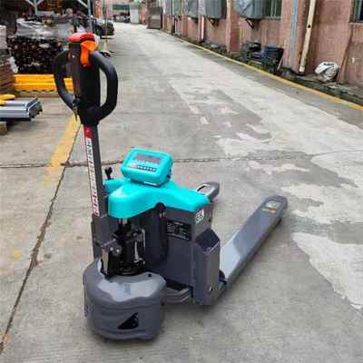 全电动称重搬运车1.5吨叉车称轻便手拉式2吨称重叉车