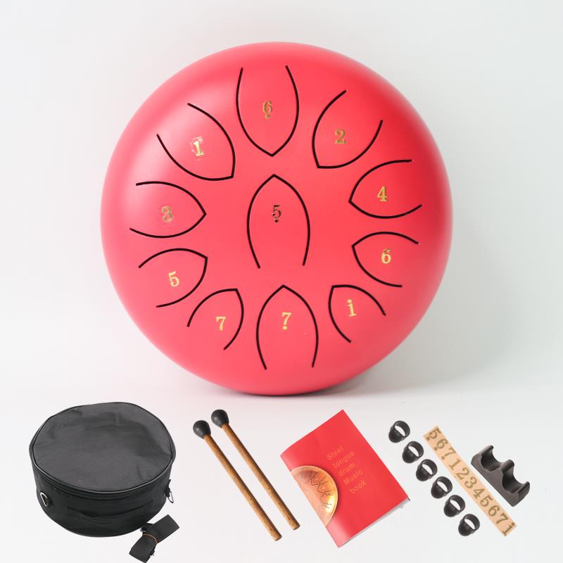 高档空灵鼓8寸1音c调学生钢1舌鼓梵音迷你童小鼓鼓儿玩具乐器礼品