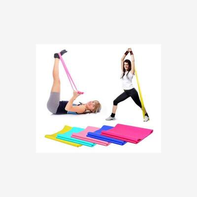 Yoga elastic band latex sport resistance exercise stretching