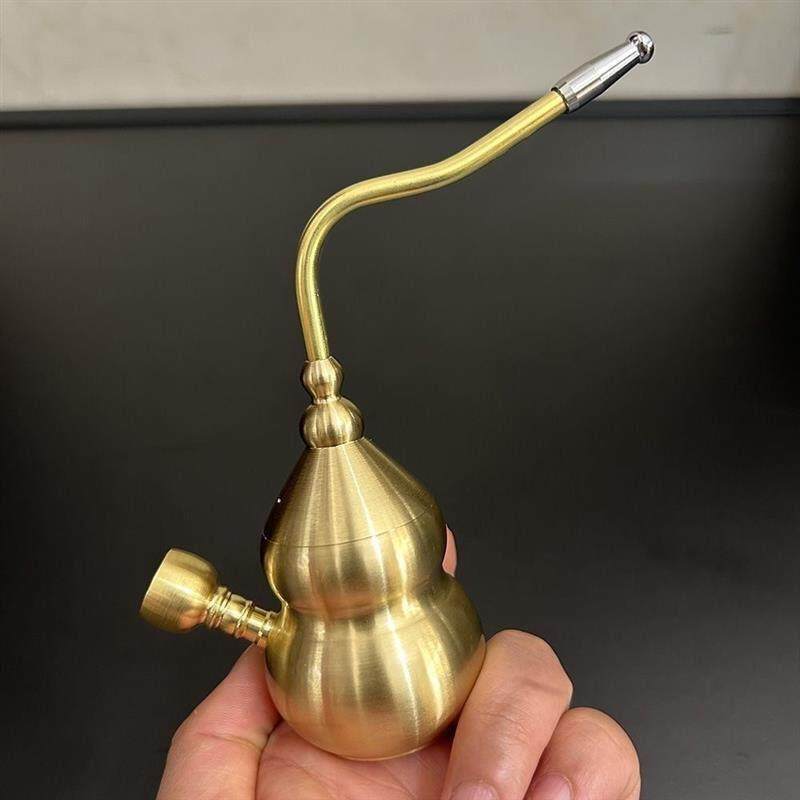 【大尺寸双接头带扩展过滤器】厚、中、细四用加厚铜葫芦水滤桶