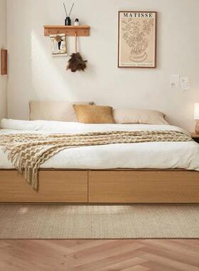 无床头米储物床床双人1.28x2米气压1500mm*2箱侧开储物床1.高箱体