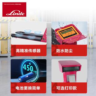德电子叉车秤带带打2吨小型地印牛称重M20W 林手动液压托盘搬