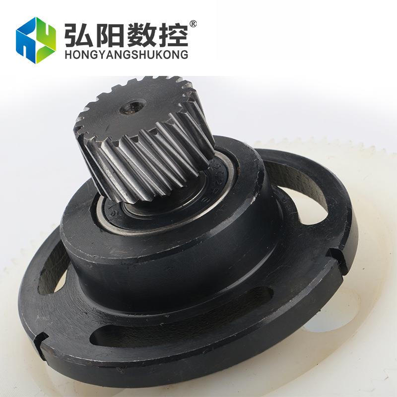 刻轮机偏80齿直齿心尼龙同步轮传动雕轮直斜齿轮齿条偏心轮雕刻机
