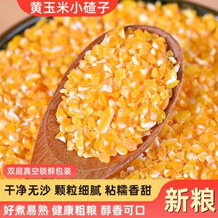 黏黄玉米小碴子笨碴子碎小粒苞米糁棒子糁细糯玉米米杂粮粥新货