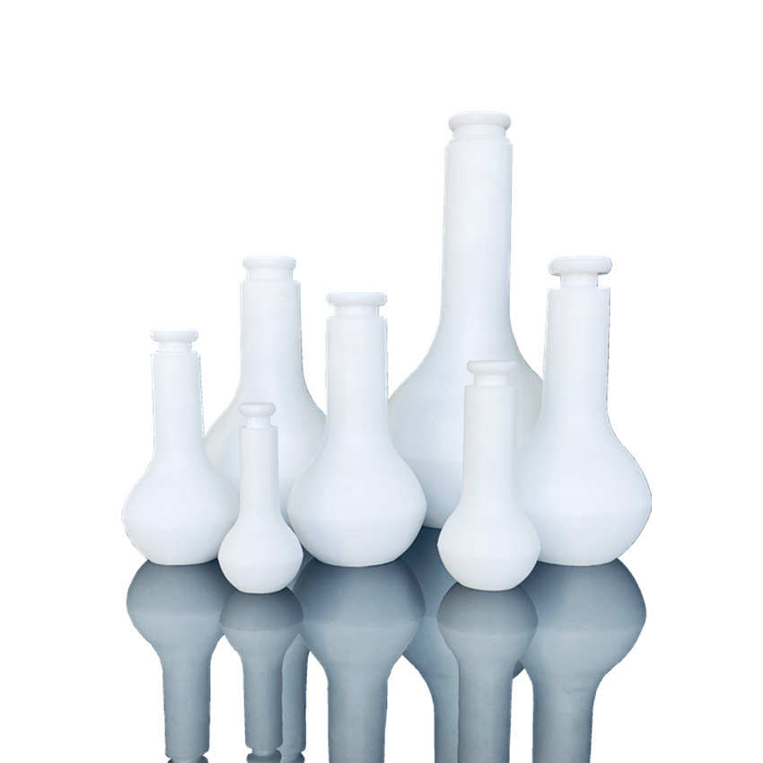 聚四氟乙烯容量瓶 摇瓶PTFE单口烧瓶 25/50/100/250ml四氟容量瓶
