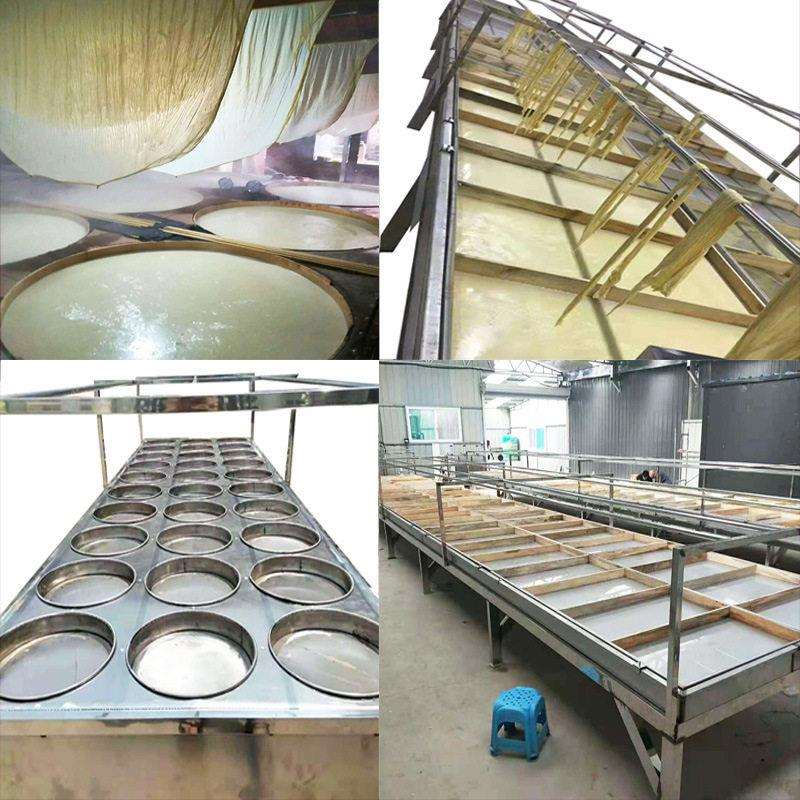 多功能不锈钢手工豆油皮机豆制品设备保定地区圆形腐竹锅厂家