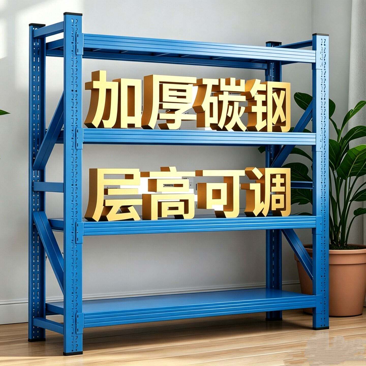 货架置物架多层超市展示架快递库房储物架重型仓储仓库货物架家用
