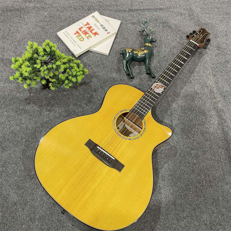 吉他单板电箱40.5寸民谣进阶级新款吉他电箱民谣两用