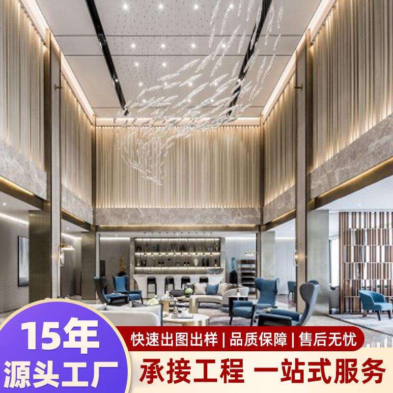 专业非标定 制酒店大堂空中创意挂饰琉璃吊饰灯天花板装饰工程灯