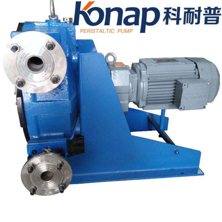 软管泵厂家推荐KNP40工业大流量污水软管泵质保三年
