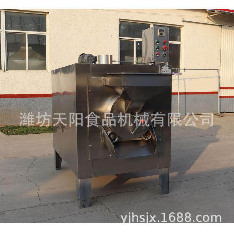 芝麻烤炉 芝麻烘烤炉 瓜子芝麻花生转筒烤炉产量可定制