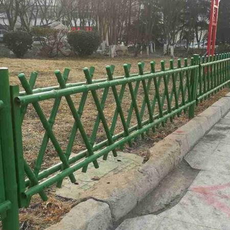 不锈钢竹篱笆乡村花园绿化防护护栏庭院户外菜地仿真栅栏户外护栏