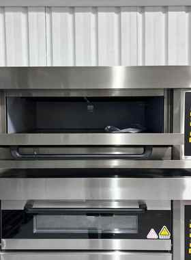 商用层炉甲板炉 一层两盘蛋挞面包烤箱 Food Bakery equipment