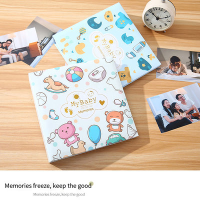 手写相册相册宝宝成长卡册收纳
