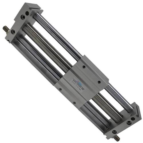 磁偶式无杆气缸CY1S20-100精密导轨双轴可调行程大推力滑台 TDPC