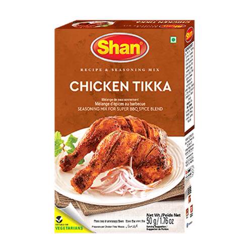 SHAN CHICKEN TIKKA MASALA 50G 巴基斯坦碳烤鸡腿玛萨拉玛萨拉