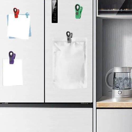 Fridge Magnet Clips Reusable Bag Closure Clips 6X Non-Slip