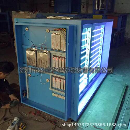 碳钢材质5000-5000风量uv光催化设备活性炭净化光催化净化器