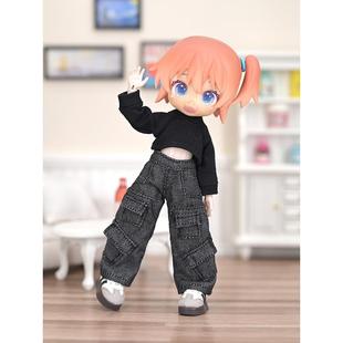 阿巳2.0裤子 休闲阔腿裤 p10 ymy修长腿 ob11加长腿大12分bjd长裤