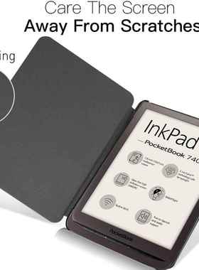 现货适用于Pocketbook 740 Color皮套Inkpad 3 Pro保护套7.8寸