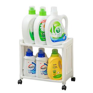 卫生间置物架落地塑料厕所冲凉房放洗发水沐浴露的架子洗衣液收纳