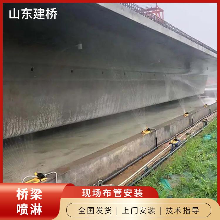 桥梁全自动喷淋养护系统 高速公路预制梁场养生设备 混凝土喷淋
