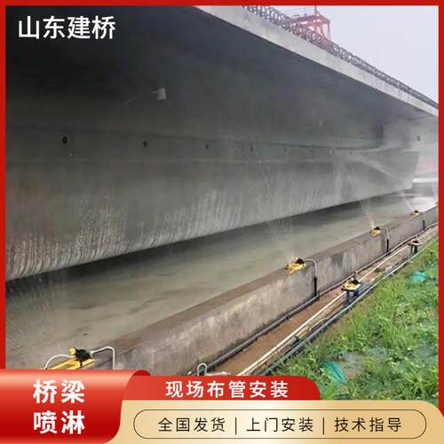 桥梁全自动喷淋养护系统 高速公路预制梁场养生设备 混凝土喷淋