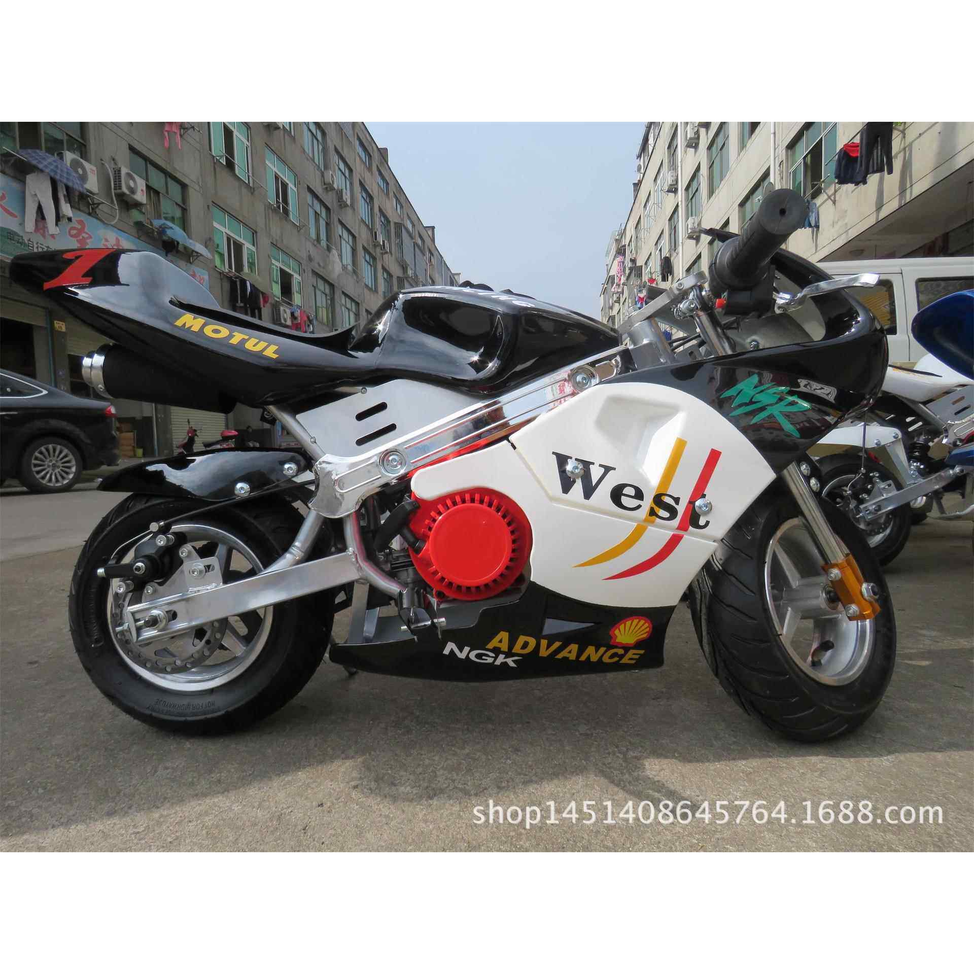 出售 迷你摩托车跑车49cc迷你小跑车公路赛Q跑