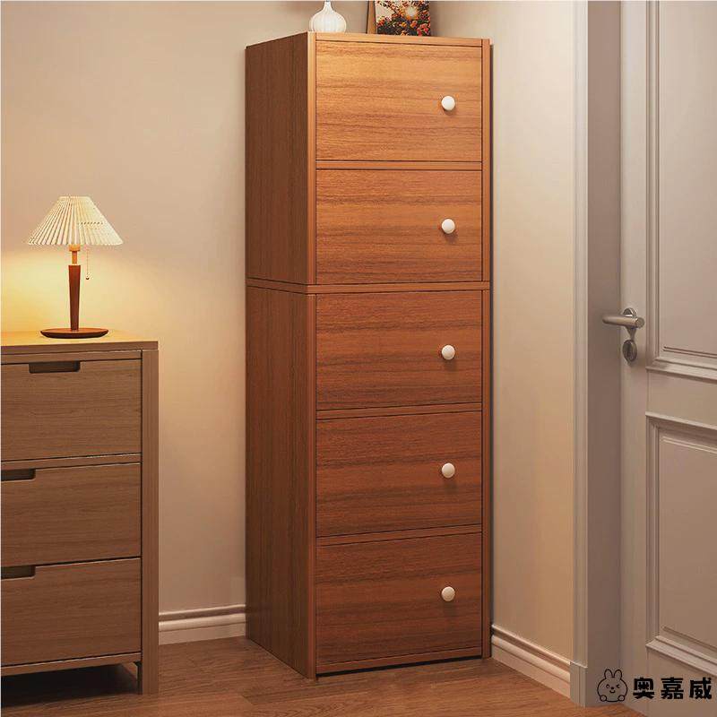 简易储物柜带门柜子置物柜组合书柜玩具柜格子柜杂物收纳小柜子