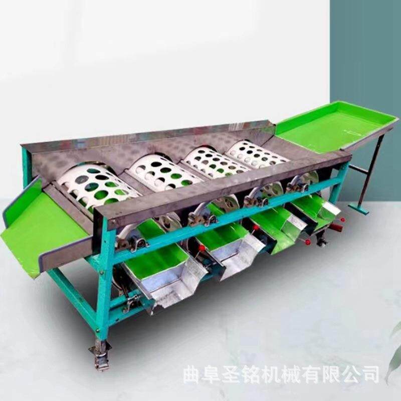 轨道水果分选机商用大型桃子李子分选设备工业土豆西红柿分级机