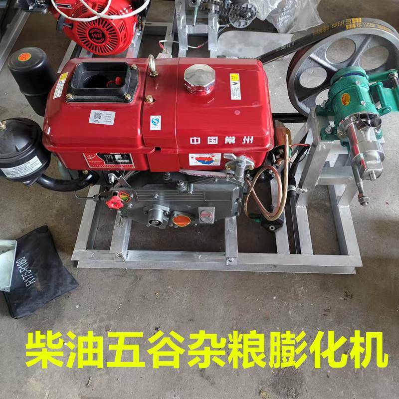 多功能膨化机五谷杂粮面粉膨化机14组合大米玉米小型空心实心食品